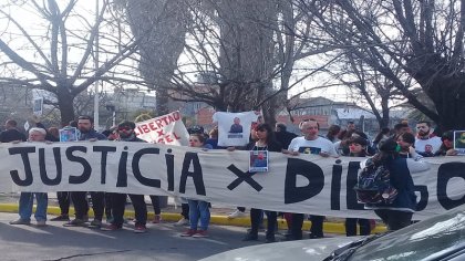 Tres de Febrero: movilización exigió justicia por Diego Cagliero y libertad para Ángel Bramajo