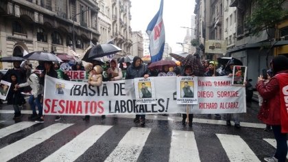 Cada 20 horas un trabajador muere por desidia patronal, estatal y de los Gobiernos de turno