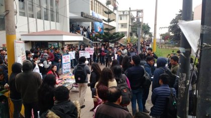 Estudiantes de la UNMSM de Perú rechazan la construcción de un bypass que atenta contra el campus universitario