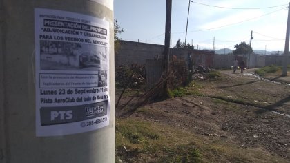 Barrio Aeroclub: la Izquierda propone urbanización y adjudicación de terrenos