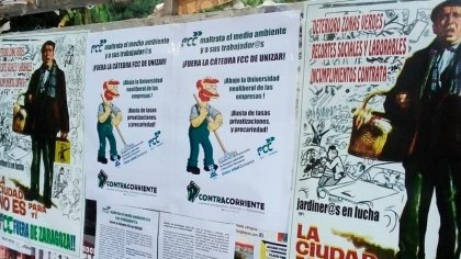 Zaragoza: FCC maltrata el medio ambiente y a sus trabajador@s