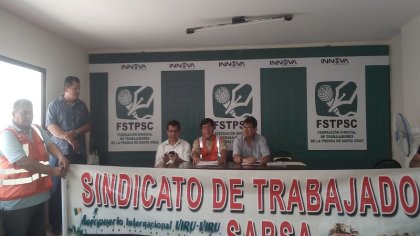 Trabajadores de SABSA Santa Cruz anuncian huelga de hambre