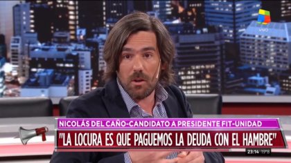 Nicolás del Caño "Locura es que paguemos la deuda con el hambre" - YouTube