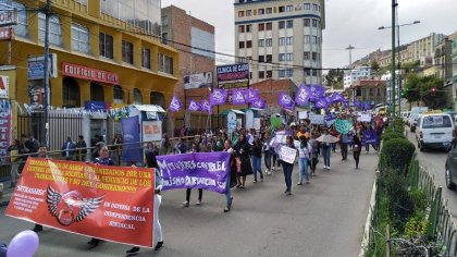 Sindicatos y feministas se movilizan convocan a movilización este 11 de Octubre