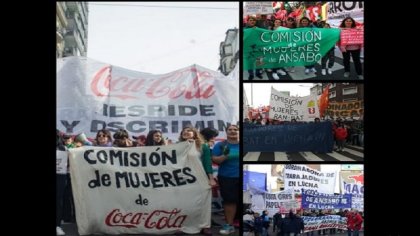 Mujeres de la Coordinadora de Trabajadores en Lucha de la zona sur participarán del encuentro 