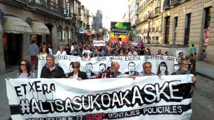 Hace tres años, en Altsasu 