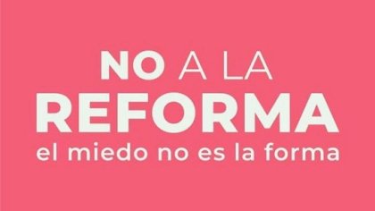 La reforma “Vivir sin miedo”: significantes dignos de toda sospecha