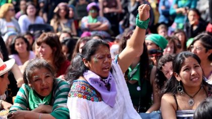 Mujeres al frente: por el derecho a decidir, en defensa de los territorios y el medioambiente