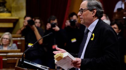 La violencia policial en el centro del debate y crisis del Govern catalán