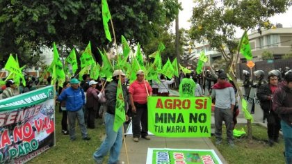 El Gobierno peruano da vía libre al resistido proyecto megaminero Tía María