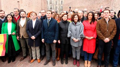 PP y Ciudadanos apoyan a Vox y piden ilegalizar partidos independentistas