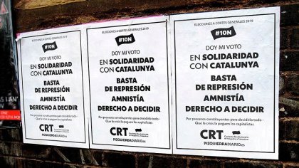 #VotoNuloxCatalunya: una campaña contra el régimen y en solidaridad con el pueblo catalán