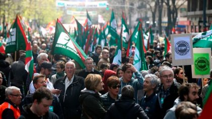 Euskal Herria: sindicatos convocan huelga general en defensa de pensiones públicas y empleo 