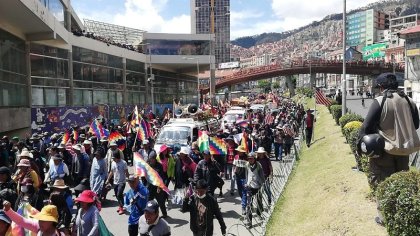 Bolivia: “Pese al llamado a la pacificación, el Gobierno de Áñez sostiene una persecución brutal”