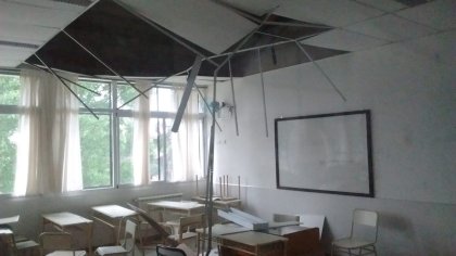 Jorgelina Esteche: "15 minutos de tormenta bastan para mostrar la precaridad de las escuelas"