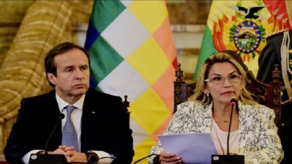 El gobierno golpista de Áñez nombra un delegado para explicar al mundo que en Bolivia no hubo golpe