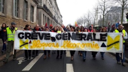 [En directo] Francia paralizada por una huelga general histórica