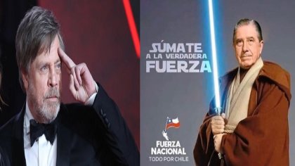 Star Wars: La foto de Pinochet como Jedi que generó el asco en Luke Skywalker 