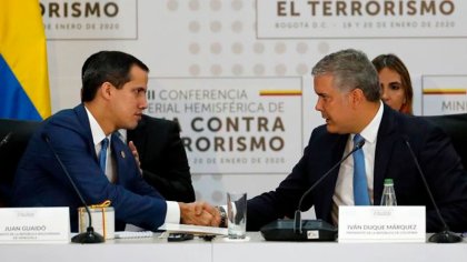 A los pies del imperialismo: Guaidó se reúne con Mike Pompeo en Colombia