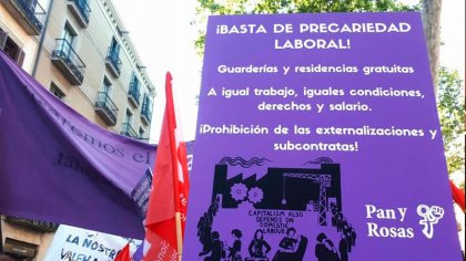 “El 8M vamos a la huelga. No hay políticas feministas si no se derogan las reformas laborales”