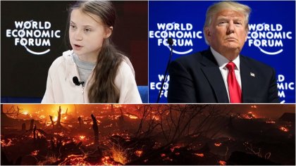 Greta Thunberg vs Donald Trump: cruce en Davos 2020 sobre la crisis climática global