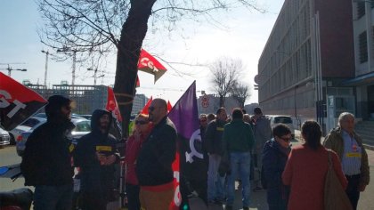 Trabajadores de PSA en Madrid protestan contra el nuevo convenio