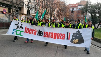 Crónica | Un día en el epicentro de la lucha de los jardineros. ¡Zaragoza digna!