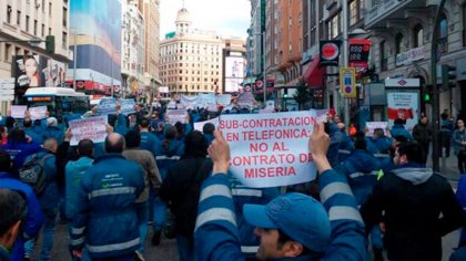 Telefónica obligada a incorporar a plantilla a un trabajador que denunció "cesión ilegal"