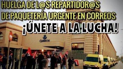 Huelga Correos Barcelona: "Nos quitan las mesas, las sillas ¡Nos quieren de rodillas!"