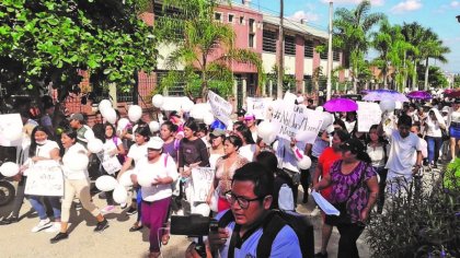 Tarija: fuerte repudio contra la impunidad en el feminicidio de Carla