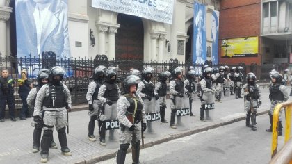 Lo que dejó el fuerte operativo policial del #8M