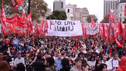 Solidaridad desde Argentina con Baltimore - YouTube