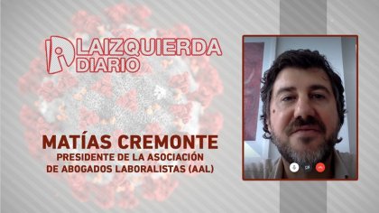 #Covid-19: Matías Cremonte, presidente de la Asociación de Abogados Laboralistas (AAL) - YouTube