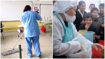 Cuarentena en Córdoba: despiden y suspenden a trabajadoras de limpieza y comedores escolares