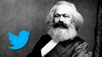 Un fantasma recorre Twitter: Marx fue tendencia