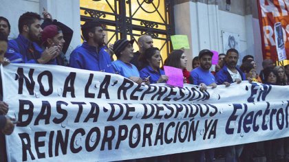 Un año de resistencia a los despidos en Electrolux