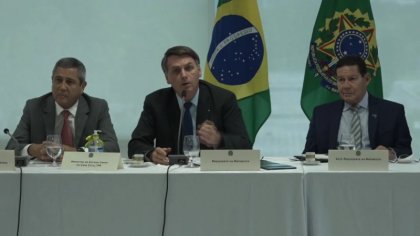 El video de la reunión de gabinete de Bolsonaro desató un nuevo escándalo