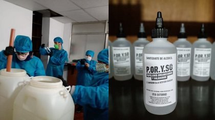 Lanzan la producción de alcohol sanitizante en Ansabo bajo gestión obrera 