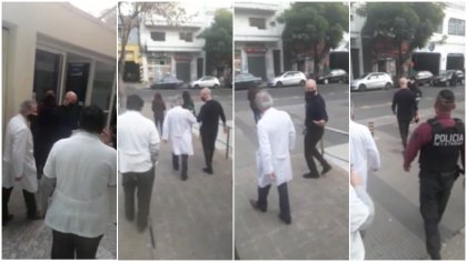 Larreta visita el hospital Durand y es increpado por sus trabajadores