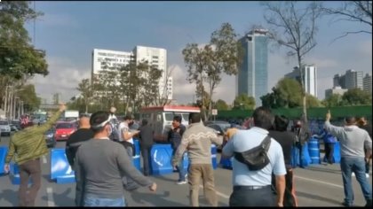 Vigilantes de la UNAM se movilizan, exigen pago del bono por riesgo