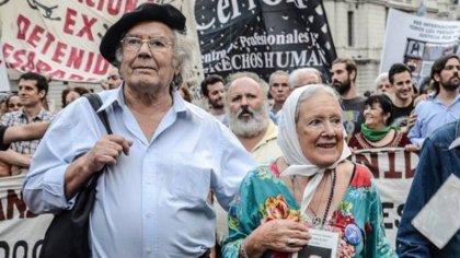 Nora Cortiñas y Pérez Esquivel se suman al reclamo de justicia por Luis Espinoza y Ceferino Nadal