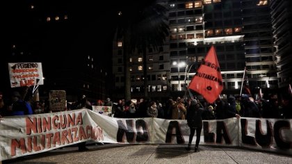 Miles marcharon en Montevideo contra el ajuste que prepara Lacalle Pou 