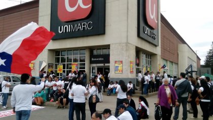 Toda la solidaridad con las y los trabajadores en huelga de Unimarc Arica, Iquique y Alto Hospicio 