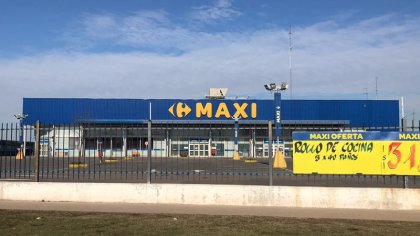 José C. Paz: paro de trabajadores de Carrefour Maxi en reclamo de test de covid-19