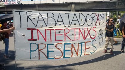 Centenas de firmas por las y los trabajadores interinos de la UCR