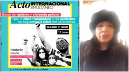 Acto internacional: “como migrante en Argentina me tengo que sumar e invitar”