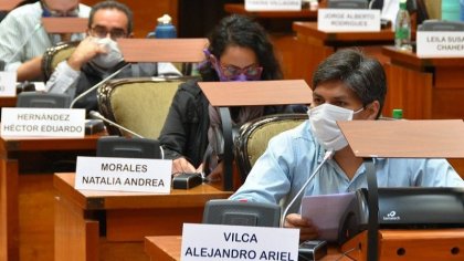 Vilca: “Sesionó el Parlamento del NOA pero dejan cerrada la Legislatura de Jujuy”