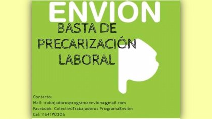 Precarización laboral y salarios de indigencia en el Programa Envión