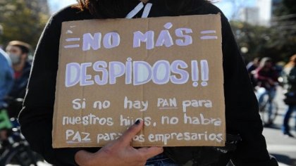 "Soy trabajadora de casas particulares y me despidieron en cuarentena”