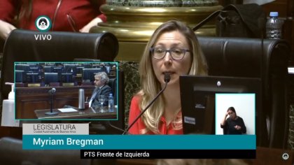 Myriam Bregman "En virtud de qué se decide a qué manifestación se reprime y a cuál no". - YouTube